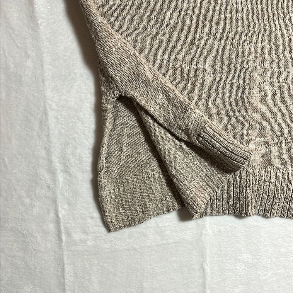 Torrid Beige V-Neck Sweater - Picture 7 of 12